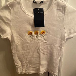 brandy melvile yellow flower top